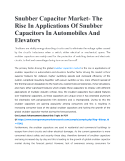 Snubber Capacitor Market