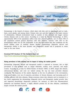 Dermatology Diagnostic Devices and Therapeutics Market