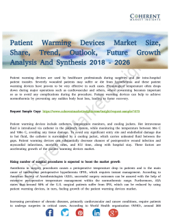 Patient Warming Devices Market Rising Preferences and Opportunity Assessment