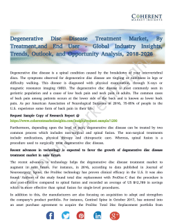 Degenerative Disc Disease Treatment Market