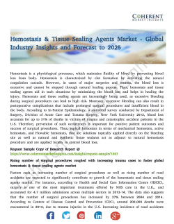 Hemostasis & Tissue Sealing Agents Market