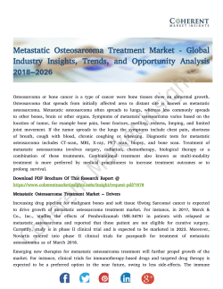 Metastatic Osteosarcoma Treatment Market