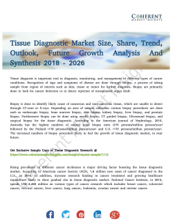 Tissue Diagnostic Market Growth Prospects With Challenges