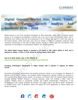 Digital Genome Market is Progressing Towards a Strong Growth By 2026