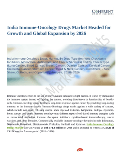 India Immune-Oncology Drugs Market Revenue Growth Predicted by 2026