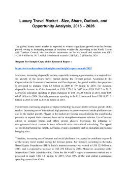 Luxury Travel Market