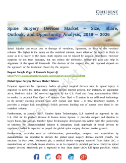 Spine Surgery Devices Market