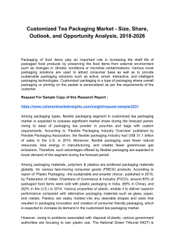 Customized Tea Packaging Market