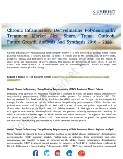 Chronic Inflammatory Demyelinating Polyneuropathy Treatment Market Growth Analysis to 2026