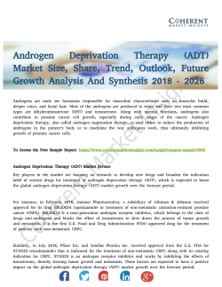Androgen Deprivation Therapy (ADT) Market Research On Trends to 2026