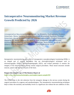 Intraoperative Neuromonitoring Market Positive Long-Term Growth Outlook 2018-2026