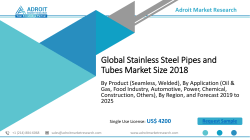 Stainless Steel Pipes and Tubes Market