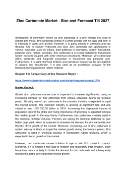 Zinc Carbonate Market