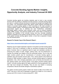 Concrete Bonding Agents