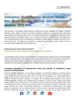 Ambulatory Blood Pressure Monitors Market