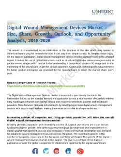 Digital Wound Management Devices Market