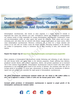 Dermatophytic Onychomycosis Treatment MarketDermatophytic Onychomycosis Treatment Market Growth Rate Analysis 2026