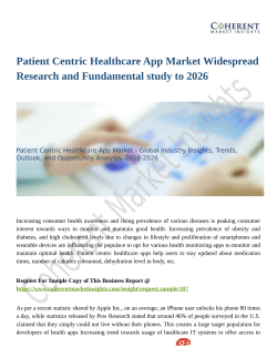 Patient Centric Healthcare App Market Set for Rapid Growth And Trend by 2026