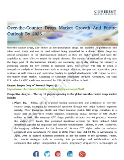 Over-the-Counter Drugs Market Growth And Future Outlook By 2026