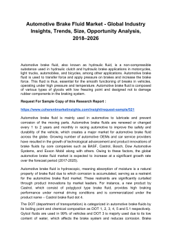 Automotive Brake Fluid Market