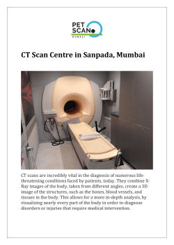 CT Scan Centre in Sanpada