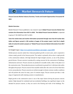 Precast Concrete Market