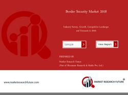 Border Security Market Research Report &ndash; Forecast to 2023
