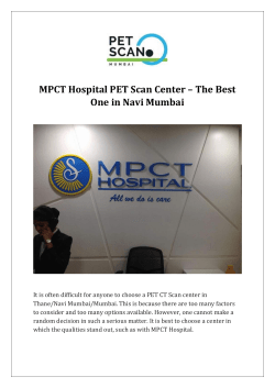 MPCT Hospital PET Scan Center