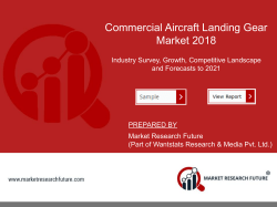 Commercial Aircraft Landing Gear Market Research Report &ndash; Global Forecast 2018-2023