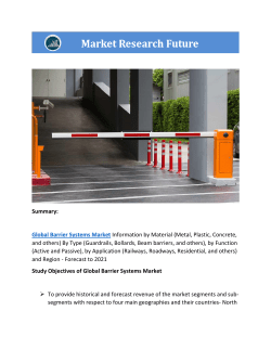 Global Barrier Systems Market