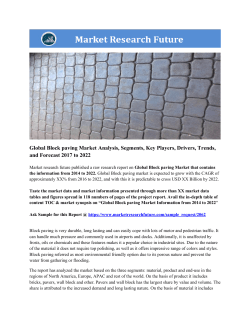 Global Block paving Market