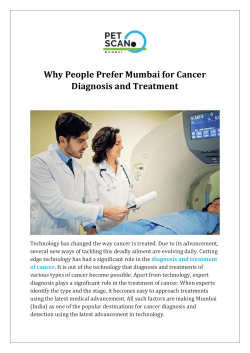 Why People Prefer Mumbai for Cancer Diagnosis and Treatment