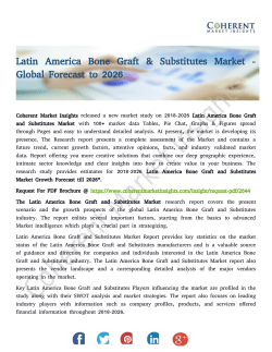 Latin America Bone Graft & Substitutes Market