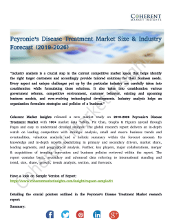 Peyronie’s Disease Treatment Market