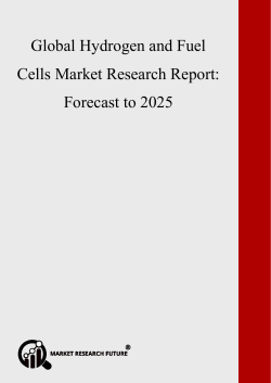 Hydrogen and Fuel Cells Market: Business Trends, Regional Study, Global Segments and Future Prospects to 2023