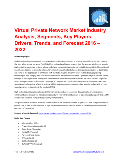 Virtual Private Network Market pdf