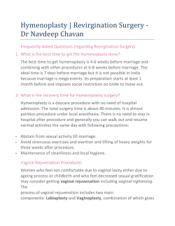 Hymenoplasty | Dr Navdeep Chavan