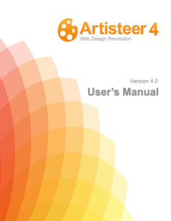 Artisteer User Manual