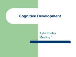 Cognitive Development