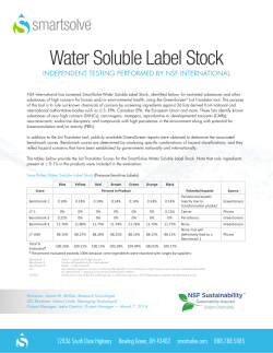 SmartSolve Label Stock - SmartSolve Industries