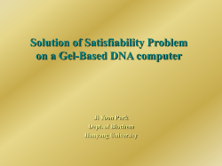 Intelligent DNA Chips: Logical Operation of Gene Expression