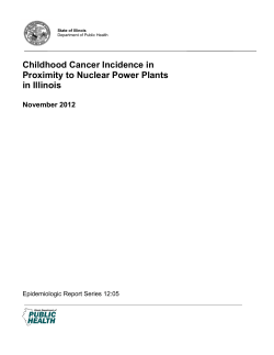 Childhood cancer incidence in the vicinity of nuclear power plants
