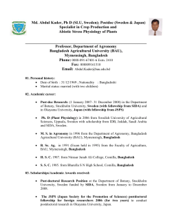 Md. Abdul Kader - Science Development Network