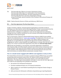 The U.S. should remain engaged with UNFCCC and negotiate re