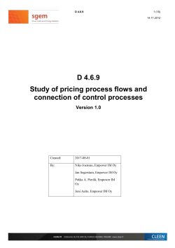 3. Creating viable demand response pricing and control flows