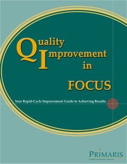 Quality Improvement in