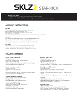 assembly instructions follow exercises