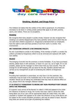 Prospectus Kingswood Daycare