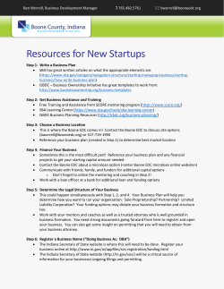 Guide for New Startups (Download)