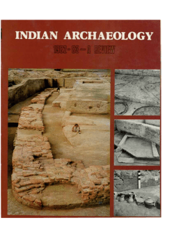 Indian Archaeology 1982-83 A Review